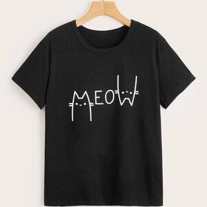 Meow T shirt